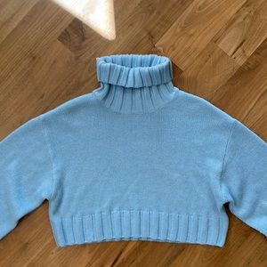 Divided H & M Cropped Turtleneck